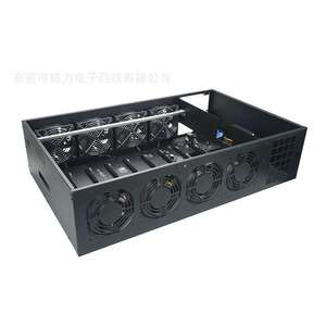 Mới 240mh/S 8GPU Bo mạch chủ B85 ATX Hợp kim nhôm trường hợp GPU máy chủ máy tính tốc độ cao 8GPU Máy 240mh/S New GPU - Product Image 5