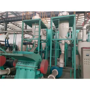 Aluminum plastic separation and recycling equipment grinder sorting machine Scrap ACP Recycling Production Line Waste