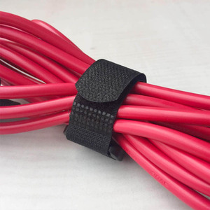 Precio más <span class=keywords><strong>barato</strong></span> de Cable de plástico de lazos correa de gancho y bucle de cierre Cable de amarre - Product Image 1