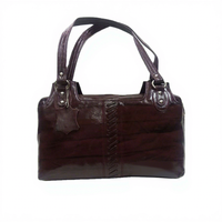 Tas Tangan Wanita Kulit Asli BS INTERNATIONAL Tahan Air, Awet, Ringan, Kasual, Kapasitas Besar, Dua Pegangan, Model Clutch