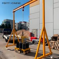 Grue portique mobile réglable de 1, 2, 3, 5 et 10 tonnes à vendre