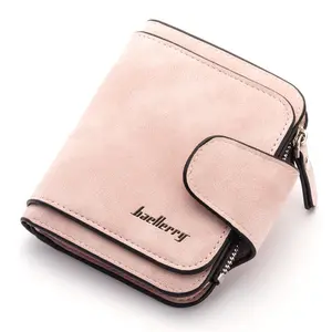 baellerry fashion brand wallets women pu leather Small cards slot Coin Pocket Purse rfid wallet for 2022 valentines day gift
