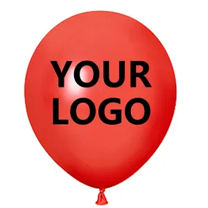 Goedkope Print Ballonnen Custom Gedrukt Logo Decoratieve Latex Reclameballonnen