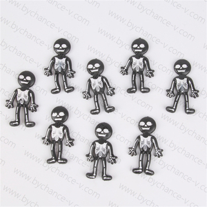 All'ingrosso giocattolo a buon mercato di Halloween piccolo scheletro uomo 2 pollici capsula giocattoli riempitivo per macchina gashapon - Product Image 4