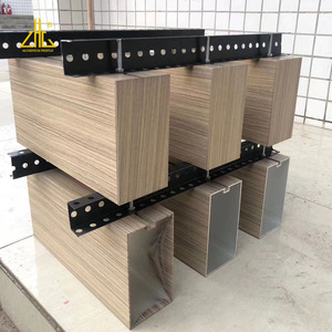 Chống Ẩm Bằng Kim Loại Căng Trần, Hợp Kim Nhôm Đùn Trần Ngói, Nhôm Kim Loại Vách Ngăn Trần - Product Image 2