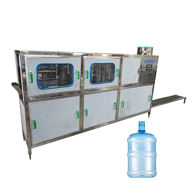 Machine de remplissage d'eau à petite échelle, appareil de remplissage professionnel 100bph, 5 gallons, vente en usine
