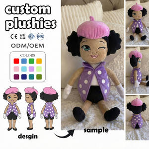 Fabricant et fournisseur de jouets en peluche personnalisés en coton PP, incluant des chats aux yeux fermés, des mini pingouins, des pendentifs en forme de cœur et des figurines <span class=keywords><strong>Gabby</strong></span> Dollhouse pour anniversaire - Product Image 3