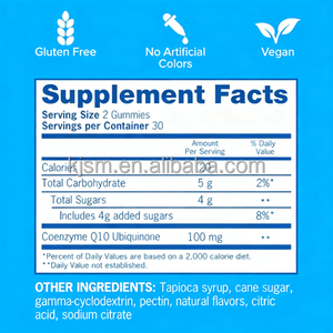 Премиум <span class=keywords><strong>CoQ10</strong></span> жевательные, для здоровья сердца и энергии, поддержка высокой абсорбции, ароматизированные апельсином витамины для взрослых - Product Image 4