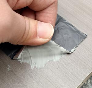 थोक स्व-चिपकने वाला ब्यूटाइल रबर ग्रे एल्यूमीनियम पन्नी वॉटरप्रूफ टेप लीक मरम्मत पानी प्रतिरोधी - Product Image 6