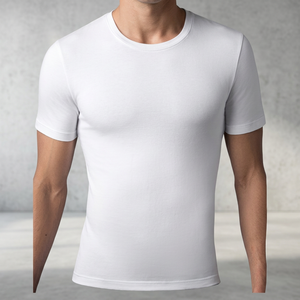 Chaleco de Algodón y Fibra de Bambú para Hombre, Camiseta sin Mangas con Cuello Redondo para Fitness de Verano, Camiseta Interior Blanca para las Cuatro Estaciones, Lavable a Máquina - Product Image 3