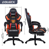 Chaise pivotante ergonomique pour ordinateur de Gaming, pour PC Gamer, mobilier de bureau, nouveau Design, vente en gros,