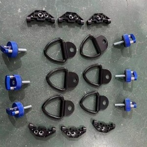 ชุดอุปกรณ์ล็อคแบบ D-Ring ของ Black Works Racing สำหรับ Wrangler JK Gladiator JT ปี 2007-2018 ชุดเครื่องมือปลดเร็ว - Product Image 2