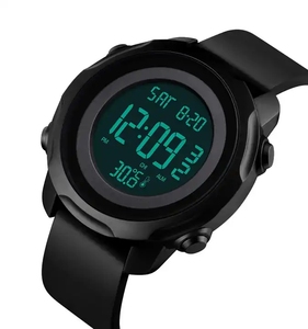 SKMEI 1682 orologio elettronico da uomo multifunzionale da alpinismo all'aperto Sport impermeabile orologi di misurazione della temperatura in tempo reale - Product Image 1
