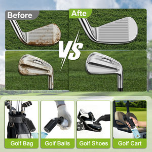 Wholesale Electric Golf Club Cleaning Brush Custom Logo Comfortable Durable Retractable Washing Brush Golf Club <strong>Cleaner</strong> - Product Image 4