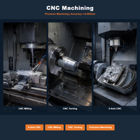 Usinage CNC 3D personnalisé en alliage d'aluminium 6061, dissipateur thermique, tolérance +/-0,005 mm, service de pièces usinées CNC