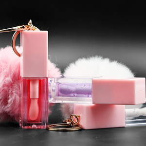 Bán Buôn Tùy Chỉnh Son Bóng Son Môi Dầu Dừa Tự Nhiên Dầu Son Dưỡng Môi Nhãn Hiệu Riêng Son Bóng Hương Vị Dầu Biểu Tượng Tùy Chỉnh Keychain Lip Dầu - Product Image 5