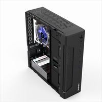 Little Bee Compact 1U Boîtier d'ordinateur de bureau Mini tour moyenne avec kit d'alimentation MicroATX pour MATX ITX en Stock