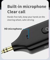 A60 Plug-and-Play 2-in-1 Bluetooth Stereo Audio Receiver und Wireless Audio Musik Sender