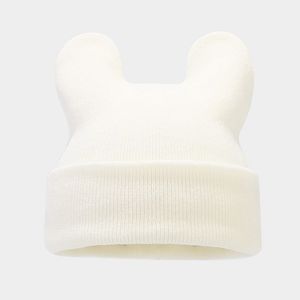 Bonnets d'hiver avec logo personnalisé <span class=keywords><strong>pour</strong></span> enfants <span class=keywords><strong>Bonnet</strong></span> en <span class=keywords><strong>tricot</strong></span> avec oreille d'animal brodé en 3D en acrylique <span class=keywords><strong>pour</strong></span> enfants - Product Image 5