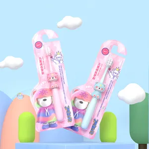 Wholesale Kids Cartoon Oral Care Teeth Clean Whitening Soft Bristle Kids Family Home Use Toothbrush In Blister Card