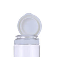 Spécifications multiples Bouteille de supplément PET Bouteille de capsule de médicament en plastique vide avec couvercle