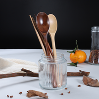 2025 nouveau Design écologique réutilisable bambou couverts ensemble baguettes en bois cuillère pour cuisine Restaurant