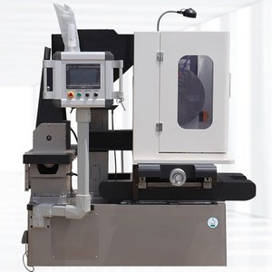 Machine à découper le diamant et le jade à fil abrasif 160 mm, axe Z, plan de travail 200x215 mm, puissance 2KW, équipement pour le travail des pierres - Product Image 1