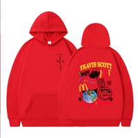 Sweat à capuche ample et surdimensionné Cactus Jack Winter multicolore (noir/beige/blanc/rouge/gris/jaune/rose) éco-responsable coupe-vent style hip-hop