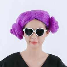 Parrucche Cosplay viola per feste parrucche oggetti di scena per le occasioni Festive - Product Image 1