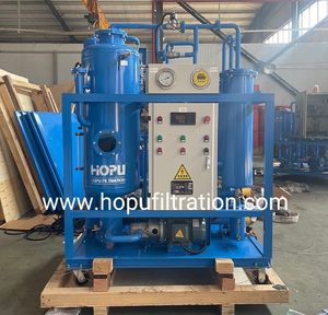 Nouvelle Station de Filtration d'Huile de Turbine Sous Vide Triphasée 380V Hopu, Machine de Purification d'Huile, Plateau de Collecte des Déversements d'Huile, Capteur de Fuite, Système de Refroidissement par Air - Product Image 6