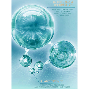 Set de 5 Piezas de <span class=keywords><strong>Productos</strong></span> <span class=keywords><strong>para</strong></span> el Cuidado de la Piel con Suero <span class=keywords><strong>Facial</strong></span> OEM, Péptido de Veneno de Serpiente, Reafirma, Suaviza e Ilumina, Cosméticos de Marca Privada - Product Image 2