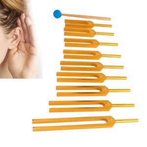 9 Chakra Điều Chỉnh Dforks Cụ Thiết Lập Bassoon Hợp Kim Nhôm 174Hz/285Hz/396Hz/417Hz/528Hz/639Hz/852Hz/963Hz Âm Thanh Chữa Bệnh OEM - Product Image 5