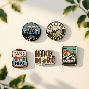 Pins de esmalte de dibujos animados con la frase 'Está bien no estar bien', personalizados, con mensajes positivos e inspiradores de amor, insignias de Año Nuevo Chino, broches de solapa, accesorios de joyería - Product Image 1