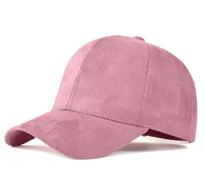 Best Selling Oem Suppliers Customized Suede Blank Embroidery Running Hats Cheap Plain baseball Hat Wholesale yellow Women