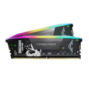 เดิม <span class=keywords><strong>Vengeance</strong></span> <span class=keywords><strong>RGB</strong></span> 32GB (2x16GB) DDR5 DRAM 6000MT /s CL30 AMD Expo & Intel XMP Memory Kit Call of Dax: warzone Edition-GRAY - Product Image 1