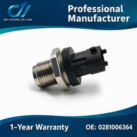 Capteur de pression de rail de carburant 0281006364 en gros pour moteurs Bosch Volvo Renault Iveco Cummins, capteur haute pression Common Rail