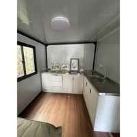 Grande Precio barato Contenedor extensible portátil Hogar 20 pies Casas prefabricadas Casa contenedor expandible para la venta