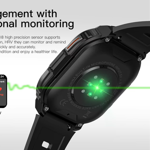 1000mah 2.13 pouces étanche Smartwatch Sport faible consommation d'énergie DM63 AMOLED 4G appel montre intelligente capteur de fréquence cardiaque bracelets - Product Image 1