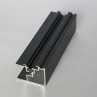 Profils d'extrusion en alliage d'aluminium anodisé personnalisés de la série 6000 6063 T5 pour fenêtres et portes