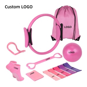 Trang chủ tập thể dục tập thể dục người mới bắt đầu thiết bị Yoga phụ kiện kháng Stretch Bands Yoga <span class=keywords><strong>Pilates</strong></span> Vòng 13-Piece Set - Product Image 2