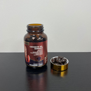 OEM Precio de fábrica Suplemento a base de hierbas <span class=keywords><strong>Ginseng</strong></span> Cistanche Gel Gummies Extracto Softgels Potenciador de fuerza masculina Cápsulas Cistanche - Product Image 4