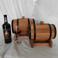 Seau en chêne de capacité personnalisée baril de vin stockage de spiritueux support de seau à vin vieillissant seau de batterie seau de haute qualité