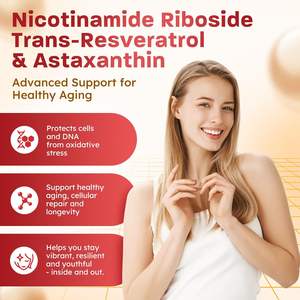 Gummies NAD+ ODM/OEM pour la croissance des cheveux, personnalisables, 60 unités, produit de santé anti-âge - Product Image 4