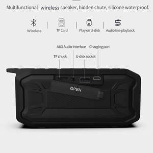 Altavoz Woofer de 5W con Salida de Potencia, Ranura para Tarjeta TF, Caja de Sonido Pequeña, Compatible con Teléfonos Móviles, Portátil, HiFi, para Fiestas en Casa y al Aire Libre - Product Image 5