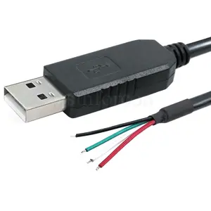 Silicon Labs CP210xUSB-UARTブリッジチップCP2102USB TTL 3V3WEワイヤエンドシリアルケーブル