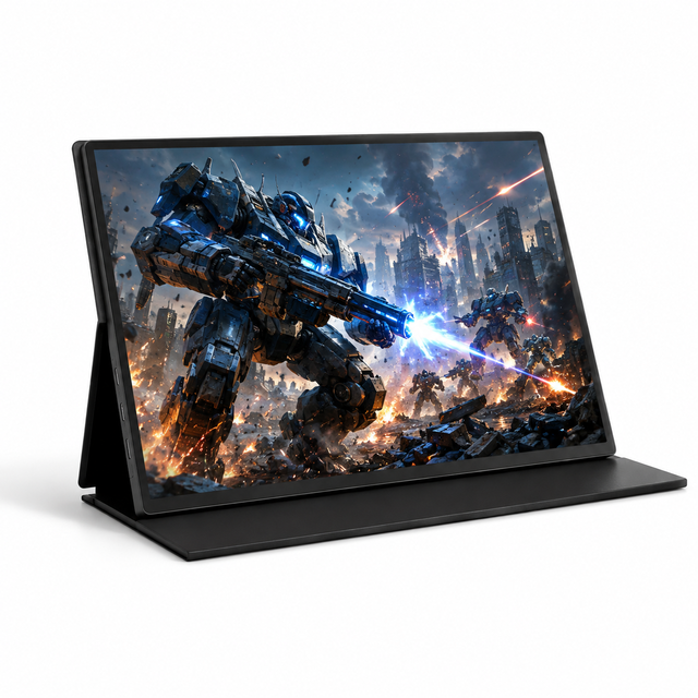 Factory OEM 14 Inch Ultra Thin 508g IPS FHD 1920x1200 USB C Mini HDMI Folio Stand Study Entertainment Travel Portable Monitor