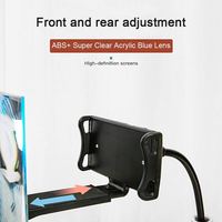 HIght Quality 12 Inch Universal Mobile Phone HD Projection Phone Bracket Smartphone Screen Magnifier