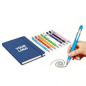 Stylos à bille promotionnels en gros de Chine, dix couleurs, avec logo personnalisé, stylos à encre en plastique en vrac, stylos à bille en métal, vente en gros de Chine - Product Image 1