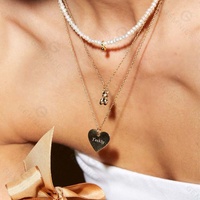 Kalung Liontin Beruang Teddy Lucu Berlapis Emas 18K Penjualan Terbaik Gemnel