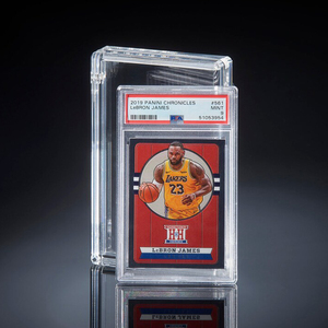 Acrylique <span class=keywords><strong>Booster</strong></span> Pack Vitrine pour <span class=keywords><strong>Pokémon</strong></span> Yu-Gi-Oh TCG Dalle Graded Card Holder Boîte De Rangement Transparent Carte Affichage Dalle - Product Image 4